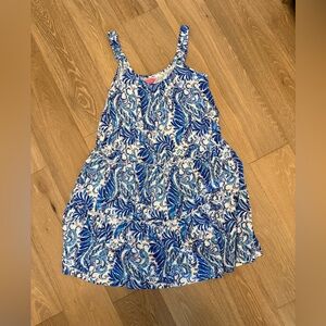 Lily Pulitzer Loro swing dress in Baha Blue Birds